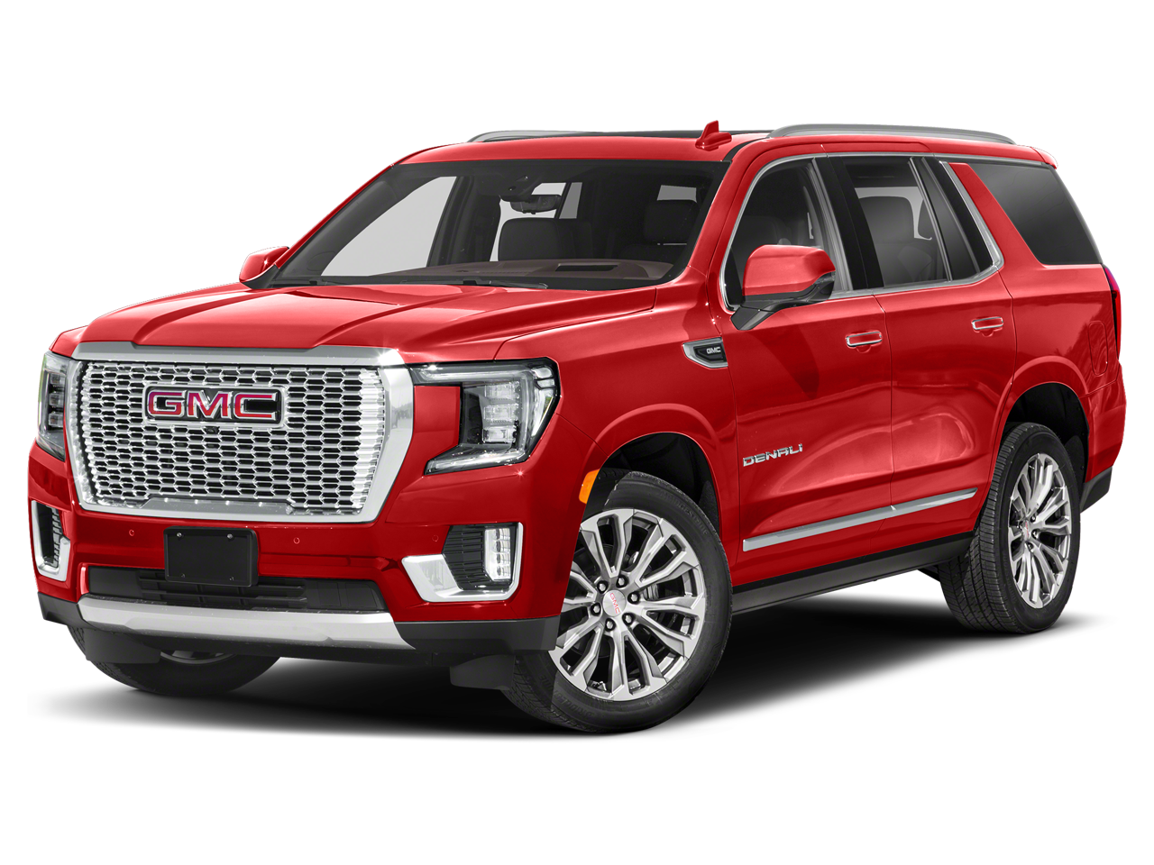 2024 GMC Yukon Base in Titanium Rush Metallic — front three-quarter view