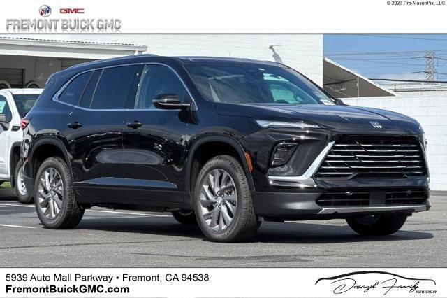 2026 Buick Enclave Preferred in Ebony Twilight Metallic — front three-quarter view
