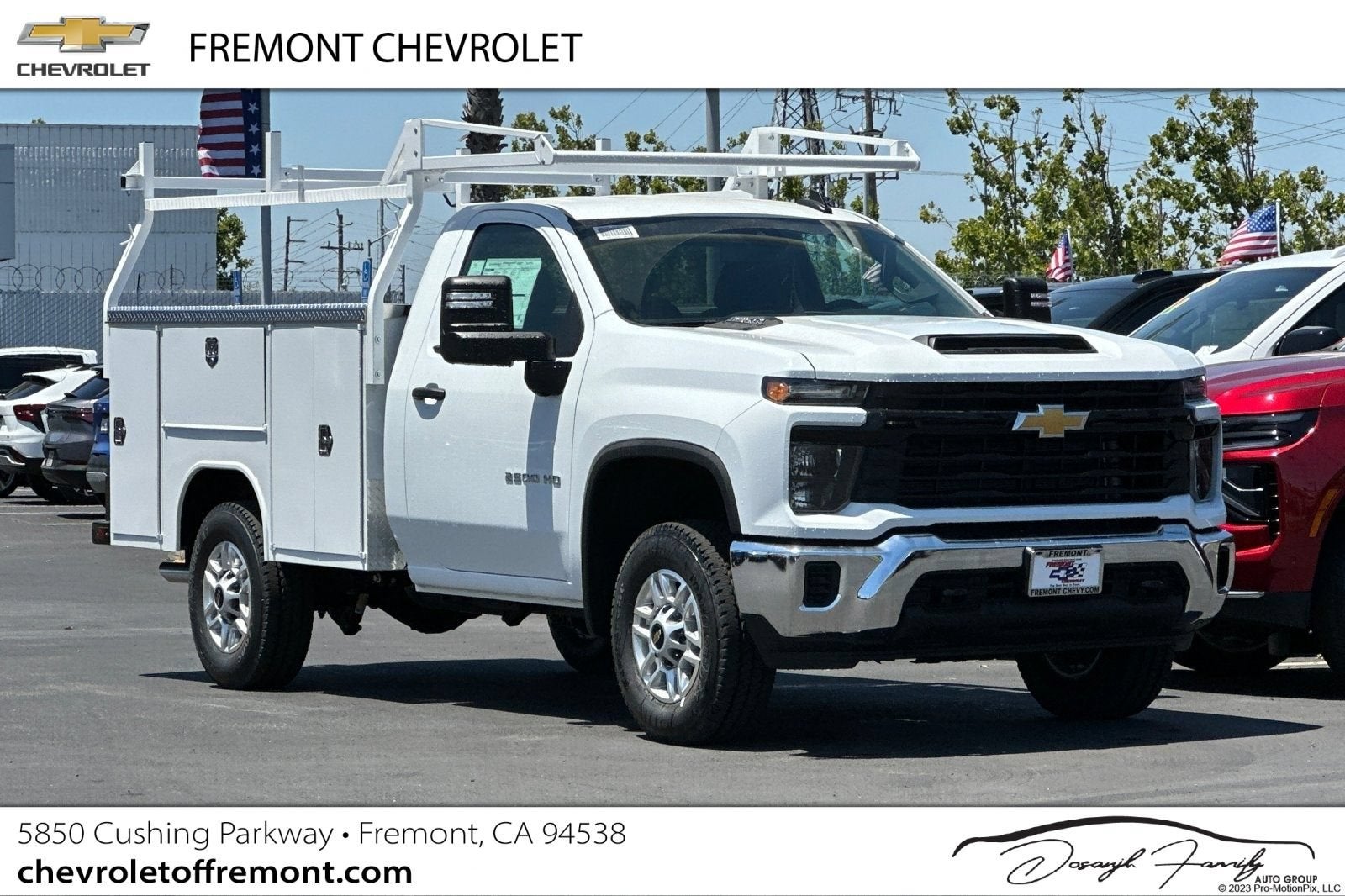 2026 Chevrolet Silverado 2500 HD WT in Summit White — front three-quarter view