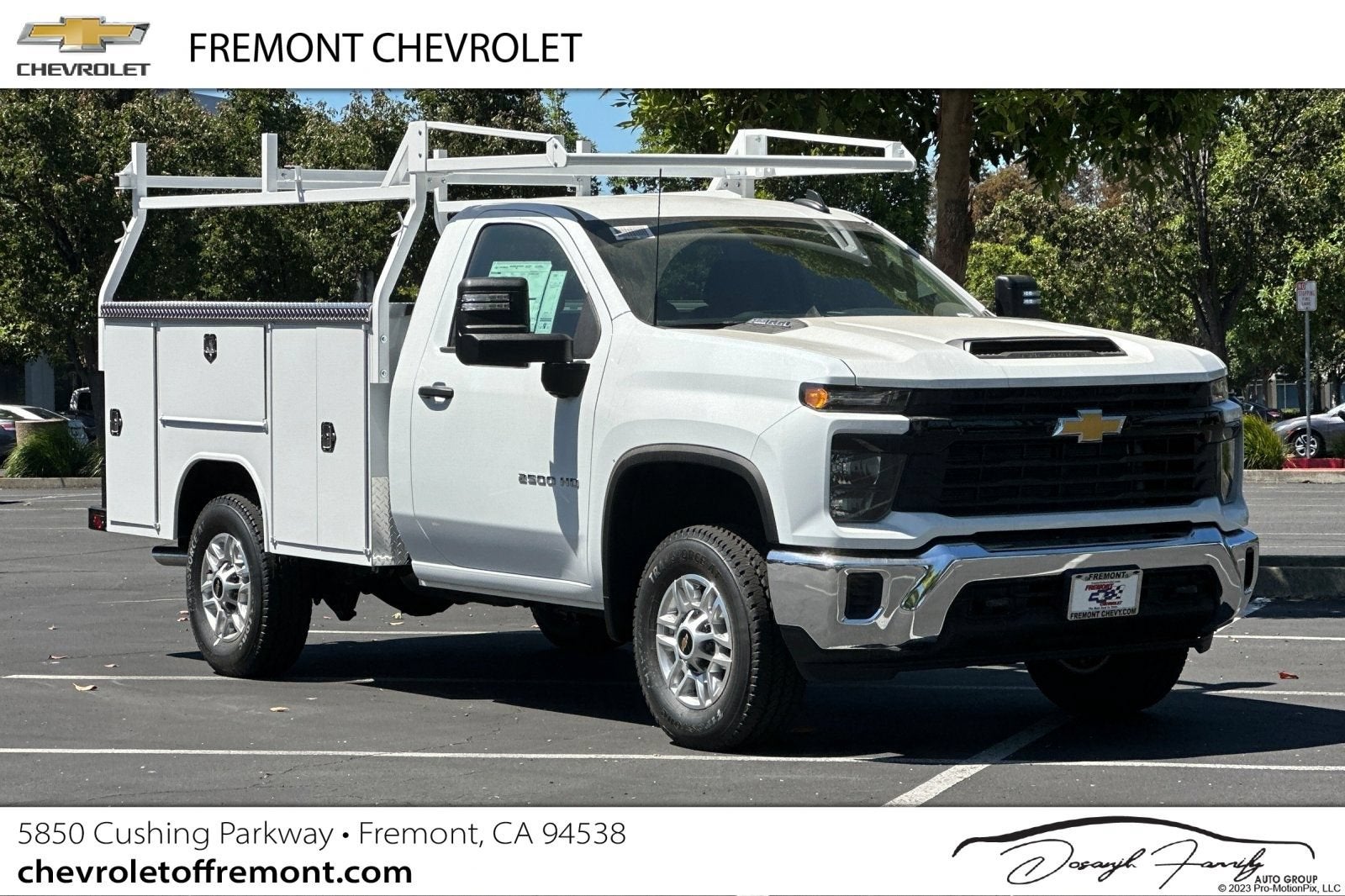 2026 Chevrolet Silverado 2500 HD WT in Summit White — front three-quarter view