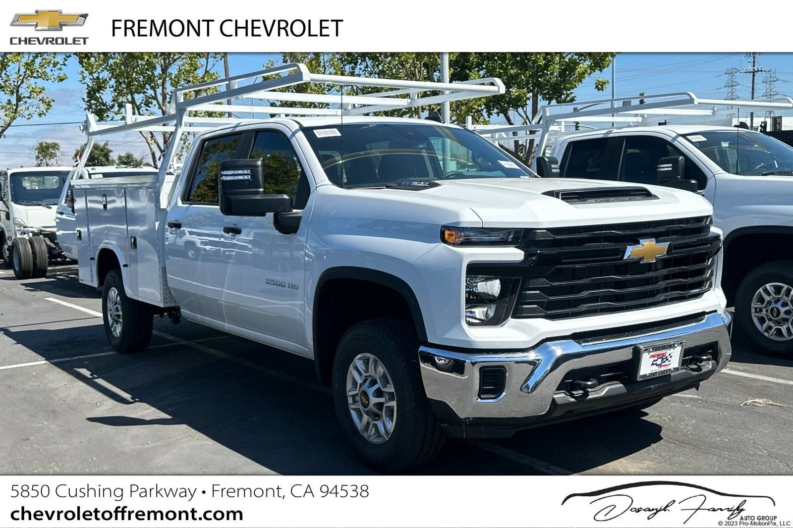 2026 Chevrolet Silverado 2500 HD WT in Summit White — front three-quarter view