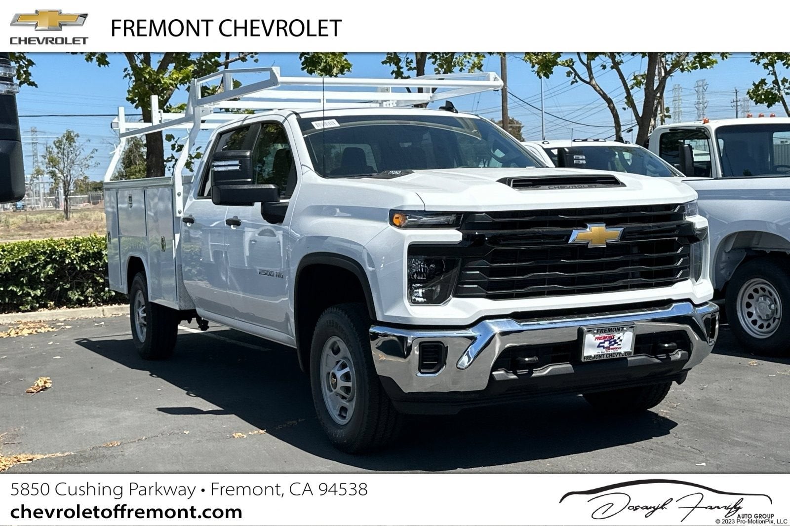 2026 Chevrolet Silverado 2500 HD WT in Summit White — front three-quarter view