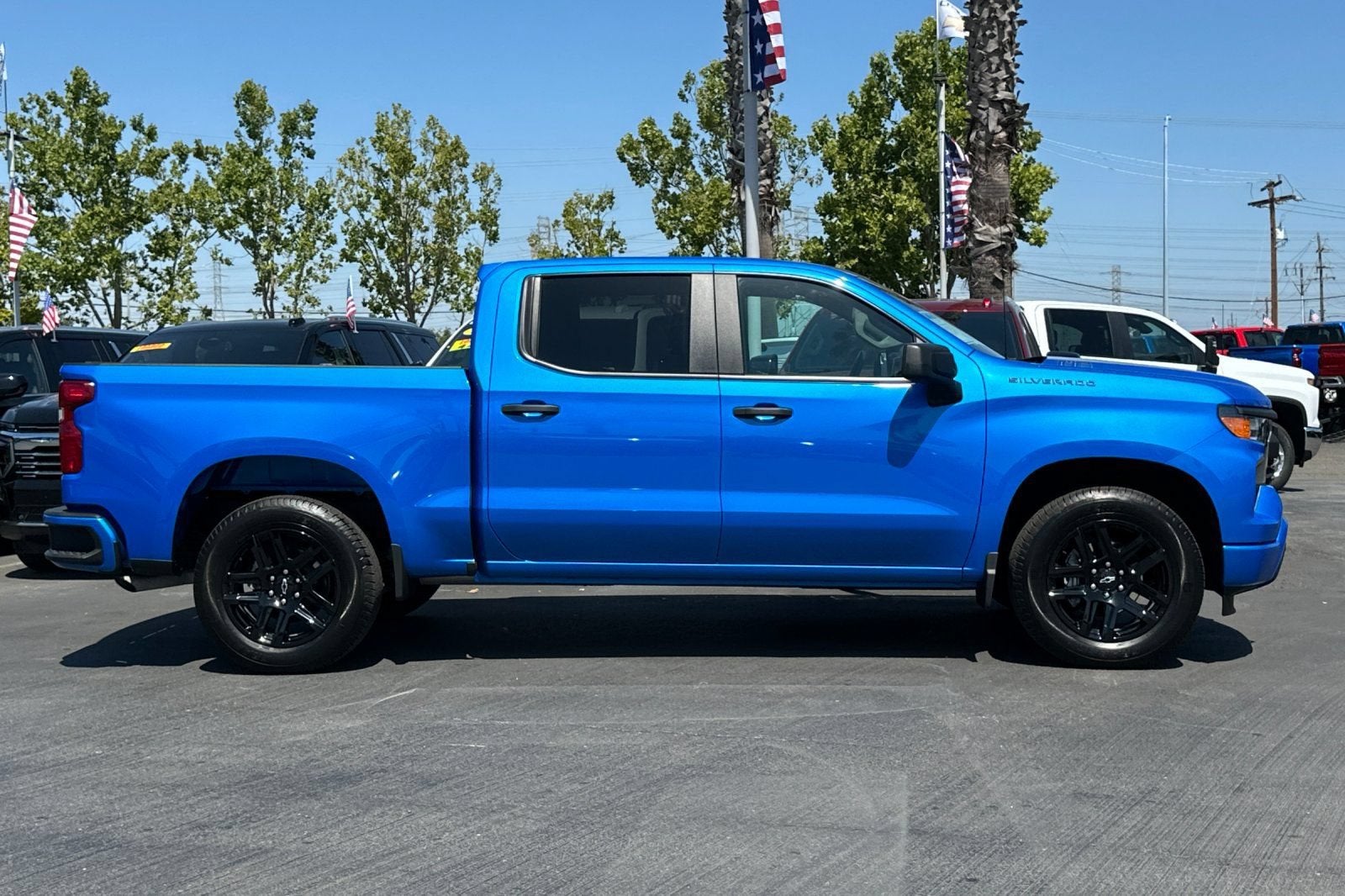 2026 Chevrolet Silverado 1500 — rear three-quarter view