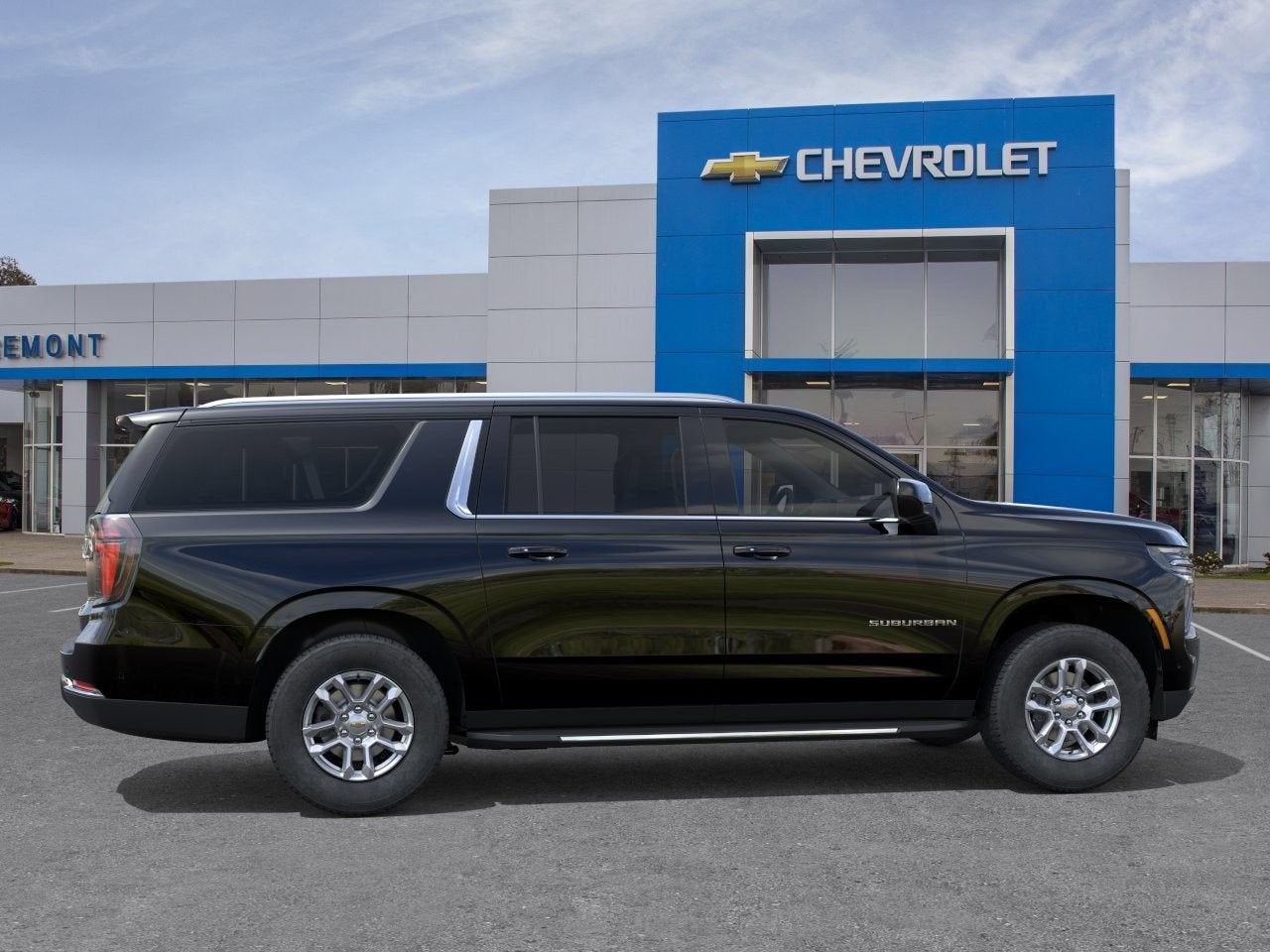2026 Chevrolet Suburban — rear three-quarter view