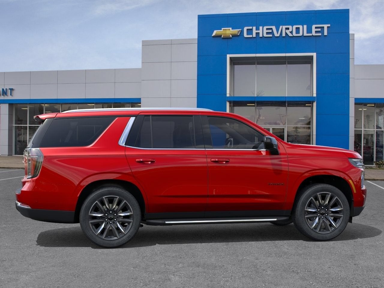 2026 Chevrolet Tahoe — rear three-quarter view