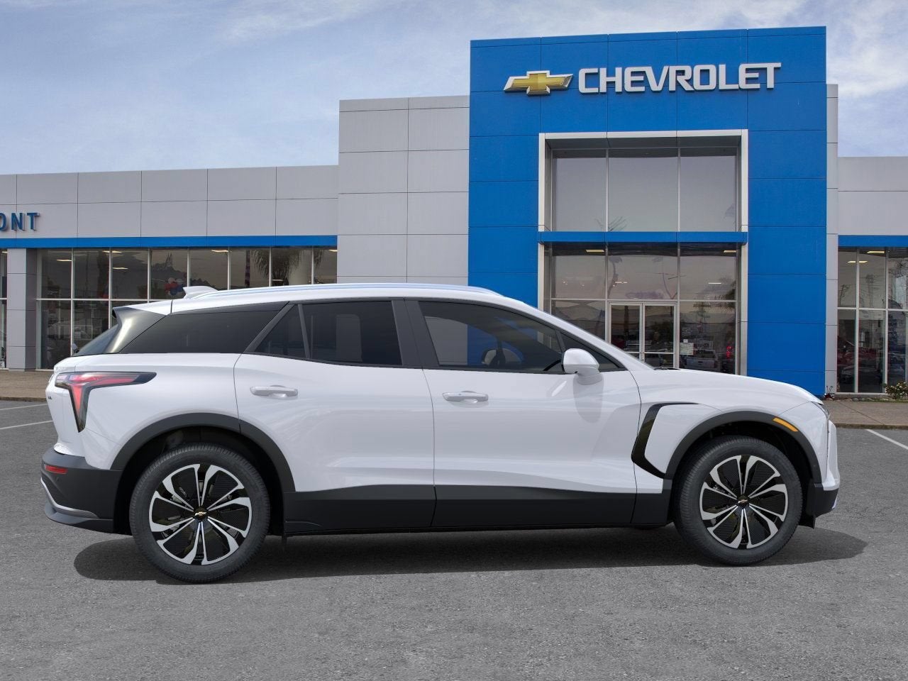 2026 Chevrolet Blazer EV — rear three-quarter view