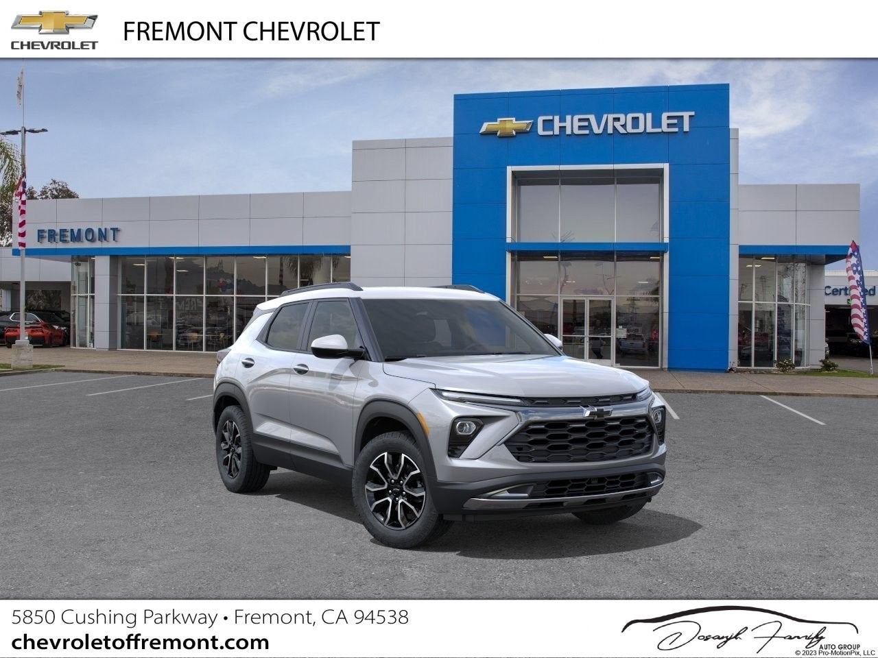 2026 Chevrolet Trailblazer ACTIV in Sterling Gray Metallic — front three-quarter view